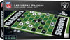 MasterPieces Family Game - NFL Las Vegas Raiders Checkers - Officially Licensed Board Game for Kids & Adults