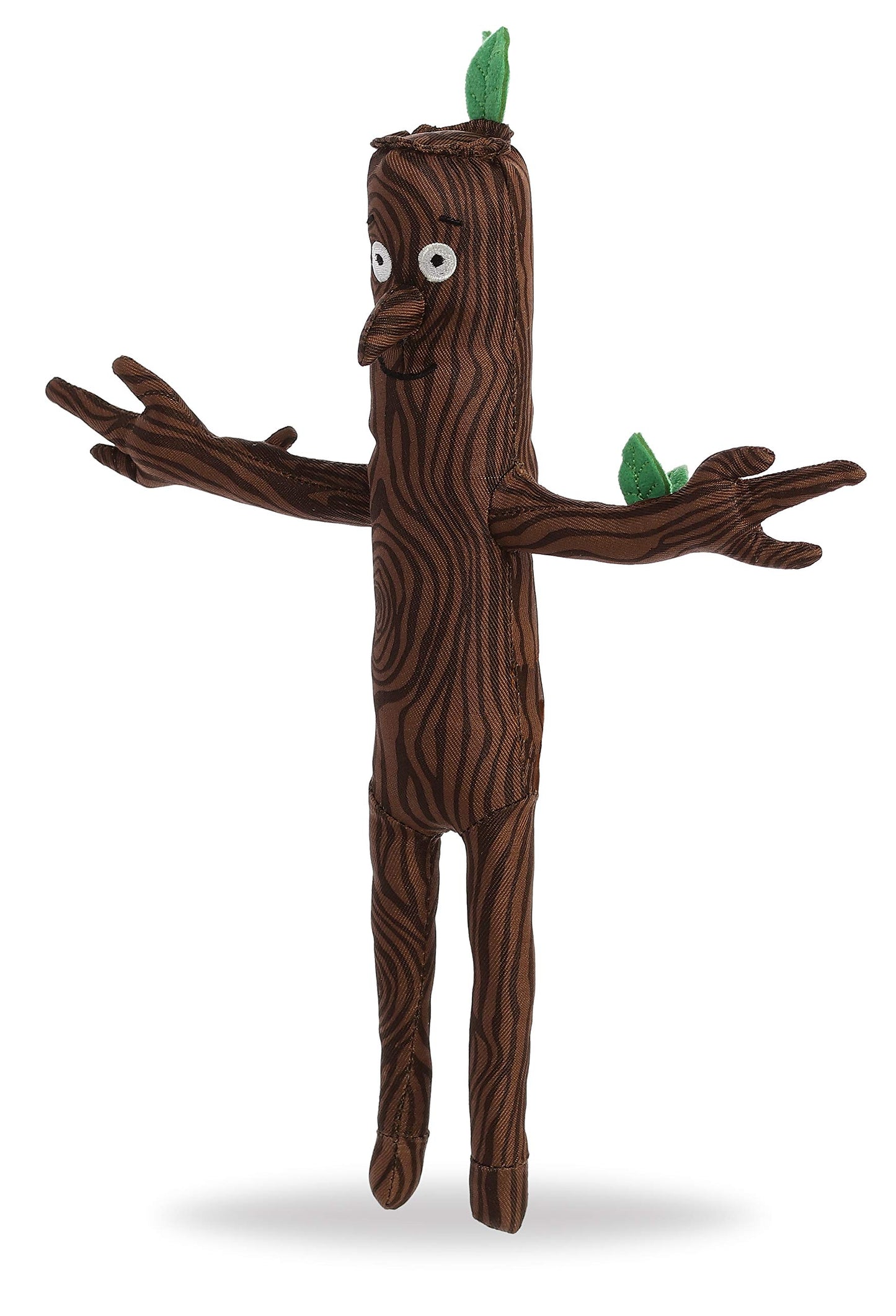 Aurora® Stick Man Stuffed Animal - 12" Brown Polyester Plush - Model 60573 - Enchanting Gruffalo® Design