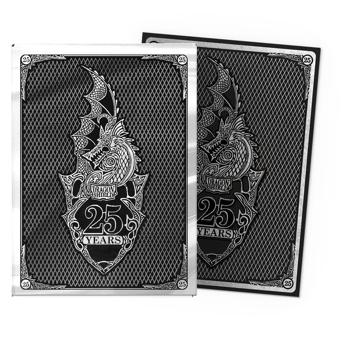 Dragon Shield: 25Th Anniversary - 100Ct Matte Art Card Sleeves - Compatible With Magic The Gathering, Pokémon, And Yugioh Tcg & Lcg Protection, For Toploaders