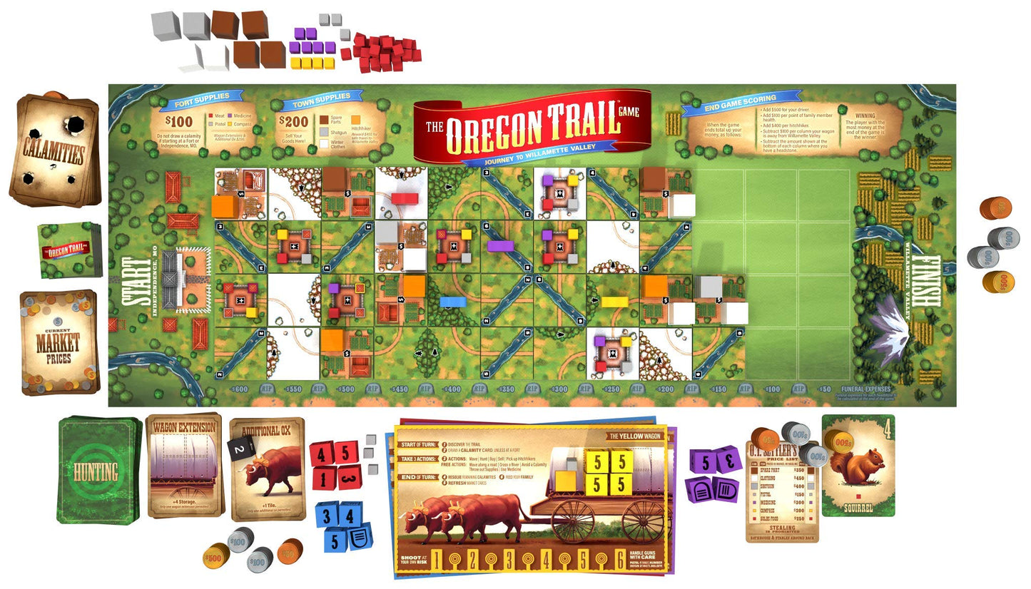 The Oregon Trail: Journey To Willamette Valley By Pressman