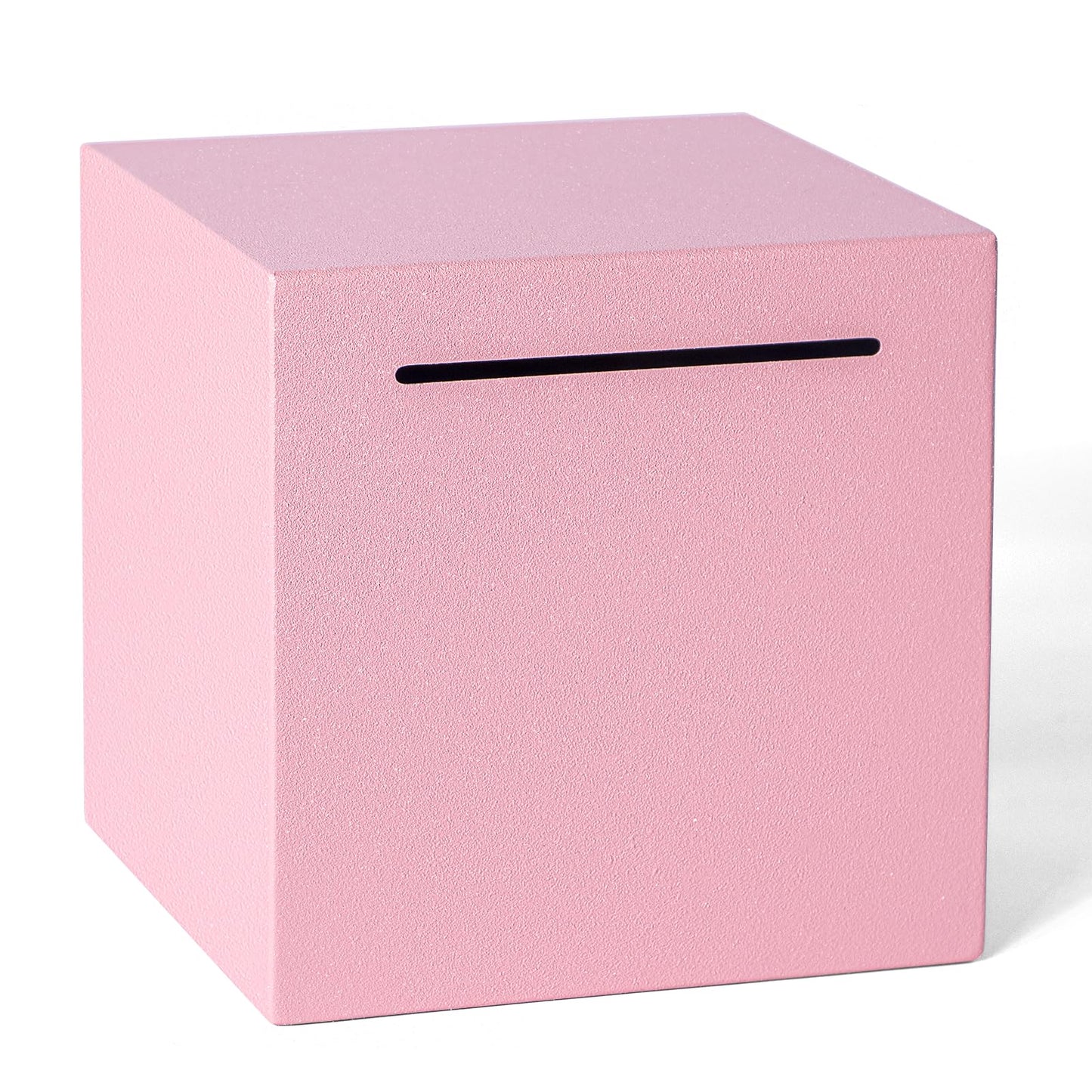 Piggy Bank For Adults Must Break To Open, Unbreakable Adults Piggy Bank Made Of Stainless Steel, Metal Saving Bank (Pink, 4.72-I