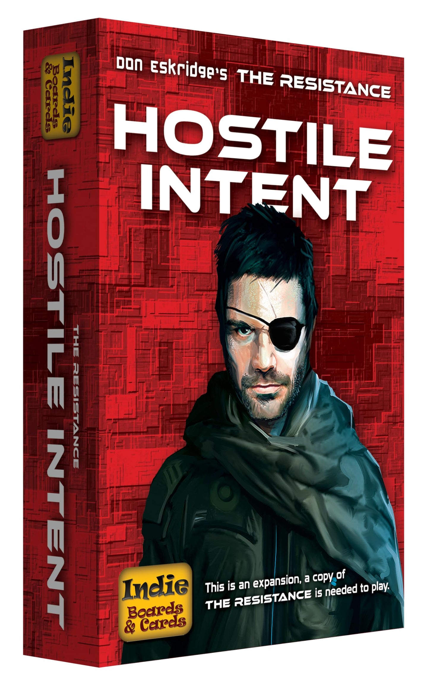 Indie Boards And Cards Resistance - Hostile Intent Strategy Card Game