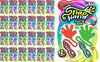 Stretchy Hands Slap Bulk Toys (48 Sticky) by JA-RU for Kids Party Favors, Easter, Treasure Box