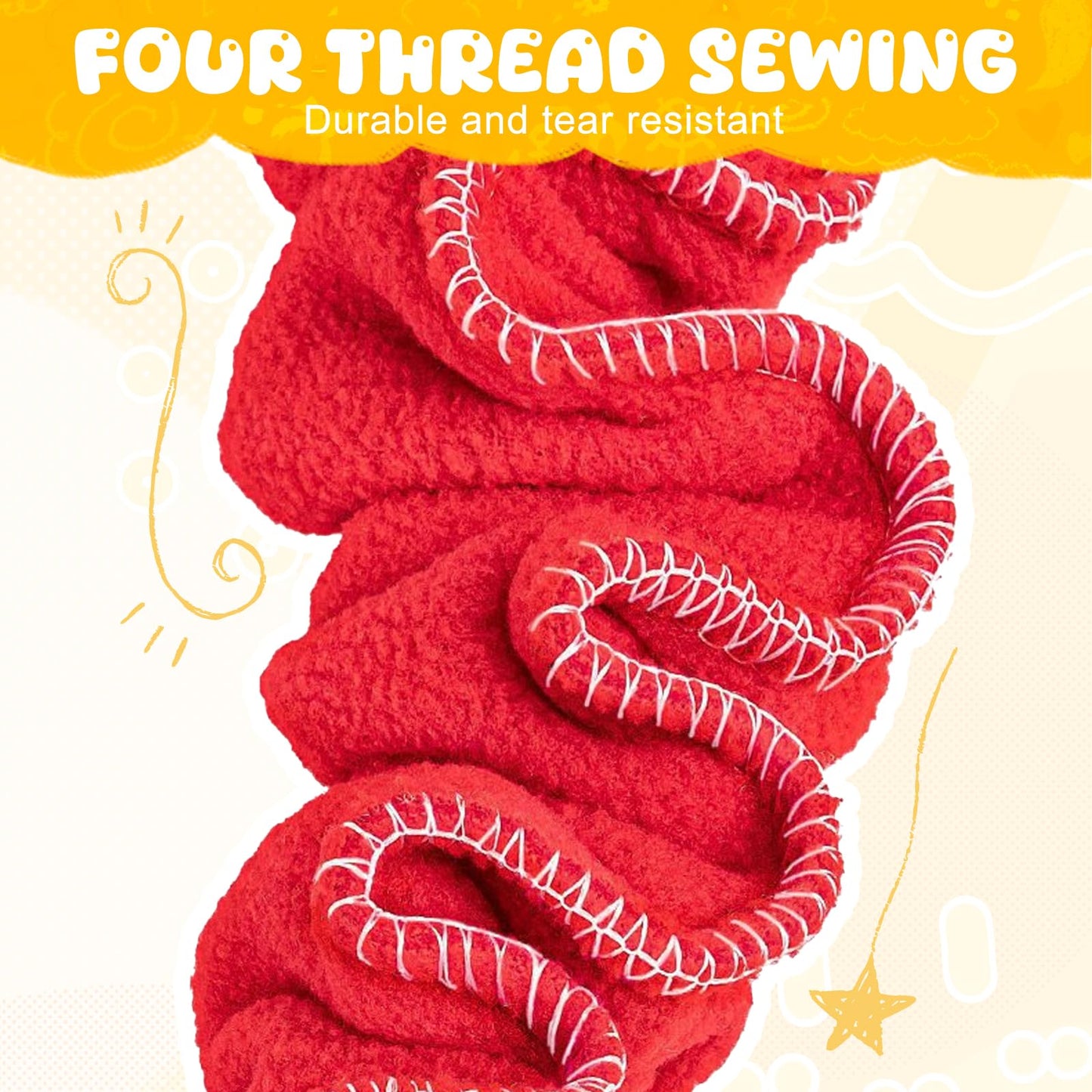 Elastic Fleece Cooperative Stretchy Band Integrations Dynamic Movement Exercise Stretchier Latex 12 Feet Creative Moving Prop For Group Activities Special Needs Large Motor Coordination