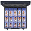 D Dacckit Toploader Storage Box With Card Dividers For 1200 3'' X 4'' 35Pt Rigid Card Holders For Trading Cards & Sports Cards C