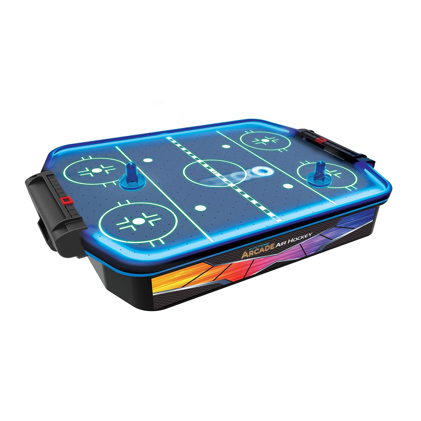 Merchant Ambassador Electronic Arcade Air Hockey (Neon Series)