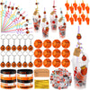 Weysat 184 Pcs Basketball Party Favors, Basketball Party Supplies With Cup Straw Stress Ball Keychain Sticker Bracelet Whistle T