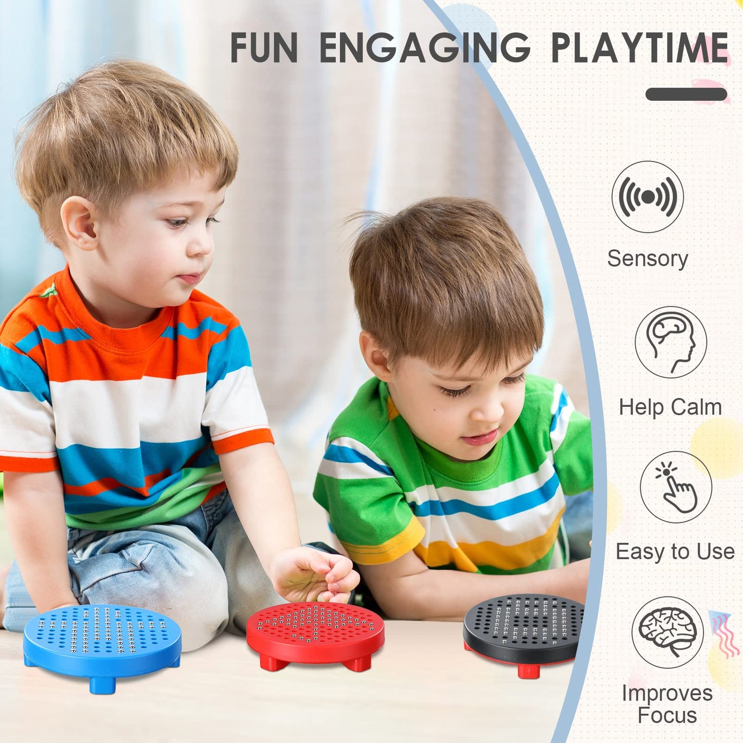 Epakh 3 Pack Magnetic Drawing Board for Kids Magnet Toys for Toddlers Airplane Travel Road Trip Car Trip Essentials for Kids Gif