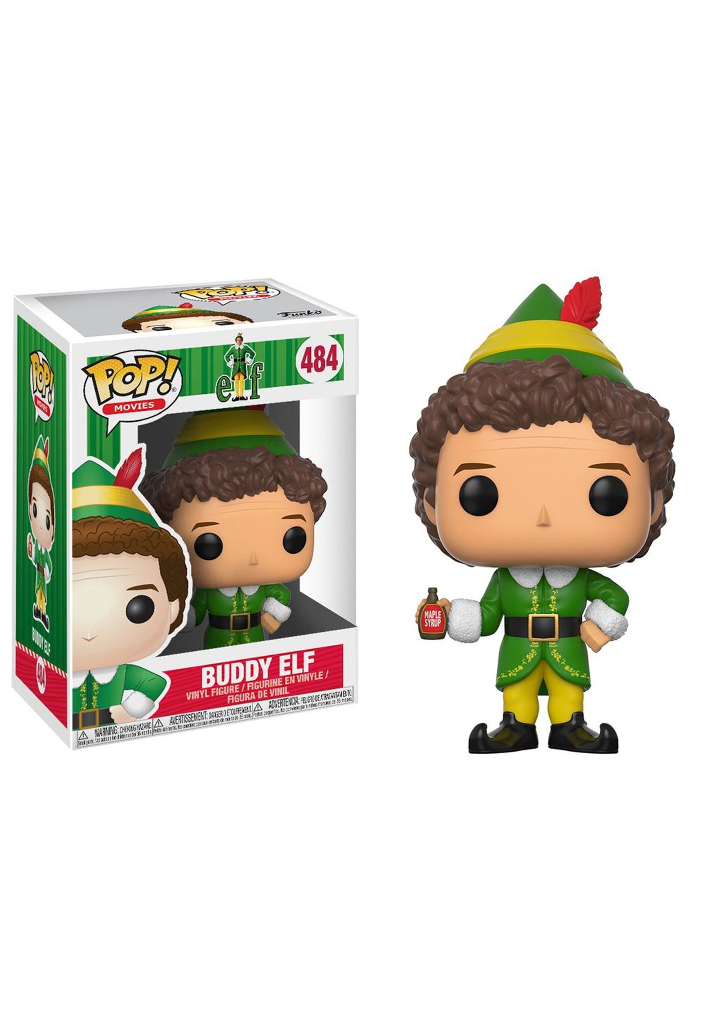 Funko Pop Movies: Elf - Buddy (Styles May Vary) Collectible Vinyl Figure