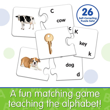 The Learning Journey: Match It! - Abcs - Abc Puzzle, Alphabet Puzzles For 2 Year Olds, Alphabet Puzzles For Kids Ages 3-5, Pre Kindergarten Learning Materials, Award Winning Educational Toys