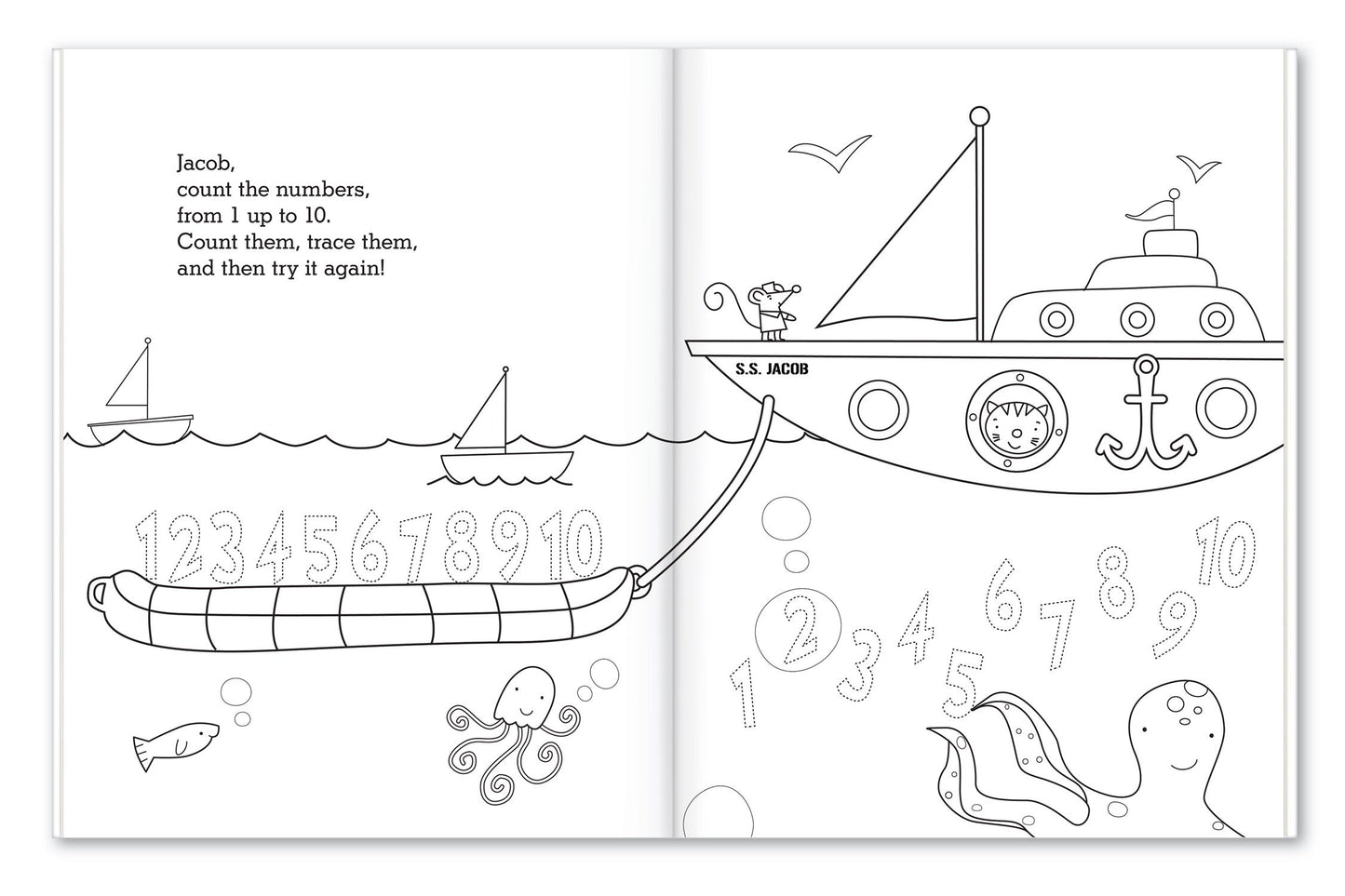 Personalized Coloring & Activity Book For Kids - I See Me! (Outer Space)