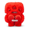 Fuggler Love Fugg Plush Toy - Funny Ugly Monster, 8.27 Red, Polyester, Model 15711B - Collectible Fun