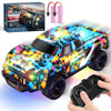 Remote Control Car for Boys 4-7, RC Pickup 1/24 Scale Light-up Mini RC Car for Kids Boys Toys Age 4-6, 6-8, 3-5, 5-7, Birthday G