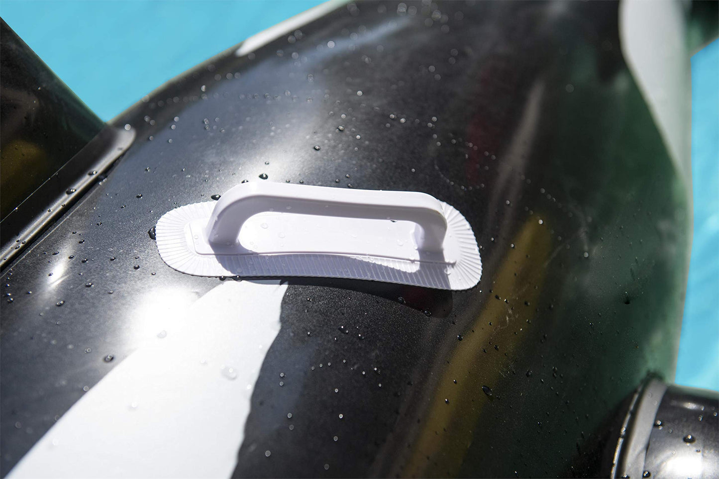 H2Ogo! Jumbo Whale Rider Inflatable Pool Float