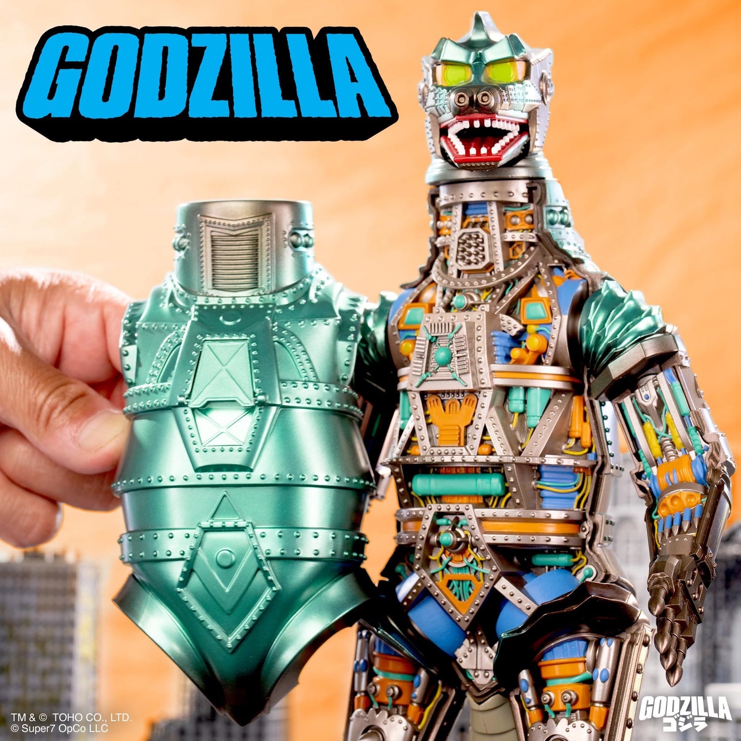Super7 Toho Super Cyborg Wave 02 - Mechagodzilla (Vintage Toy) Action Figure