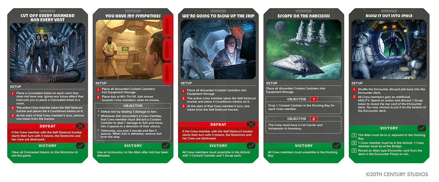 Ravensburger Alien Fate Of The Nostromo - Strategy Board Games For Ages 12 Years Up - 1 To 5 Players - Gifts For Adults