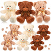 Civaner 9 Packs 8 Inch Valentine'S Day Bear Stuffed Animals Bulk In 9 Colors Plush Bears Doll Toys For Graduation Birthday Weddi