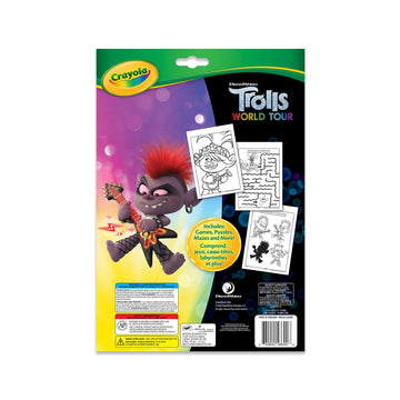 Crayola Coloring & Activity Book - Trolls World Tour
