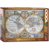 Eurographics New And Accurate Map Of The World Puzzle (1000-Piece), 6000-2006
