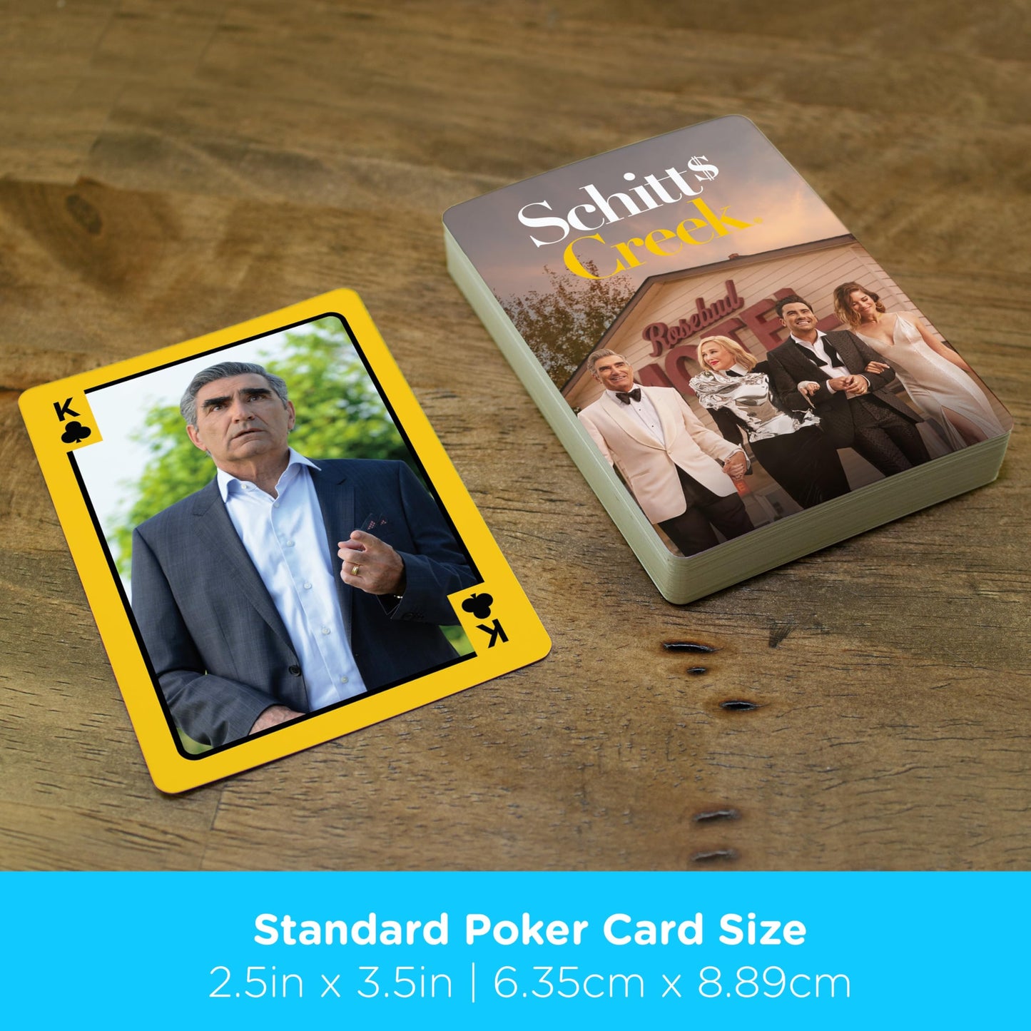 Aquarius Schitt'S Creek Playing Cards - Schitt'S Creek Themed Deck Of Cards For Your Favorite Card Games - Officially Licensed Schitt'S Creek Merchandise & Collectibles