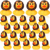 Jexine 24 Pieces Rubber Ducks 4 Styles Assorted Rubber Fun and Adorable Gifts Birthday Party Supplies Bathtub Floating Ducking R