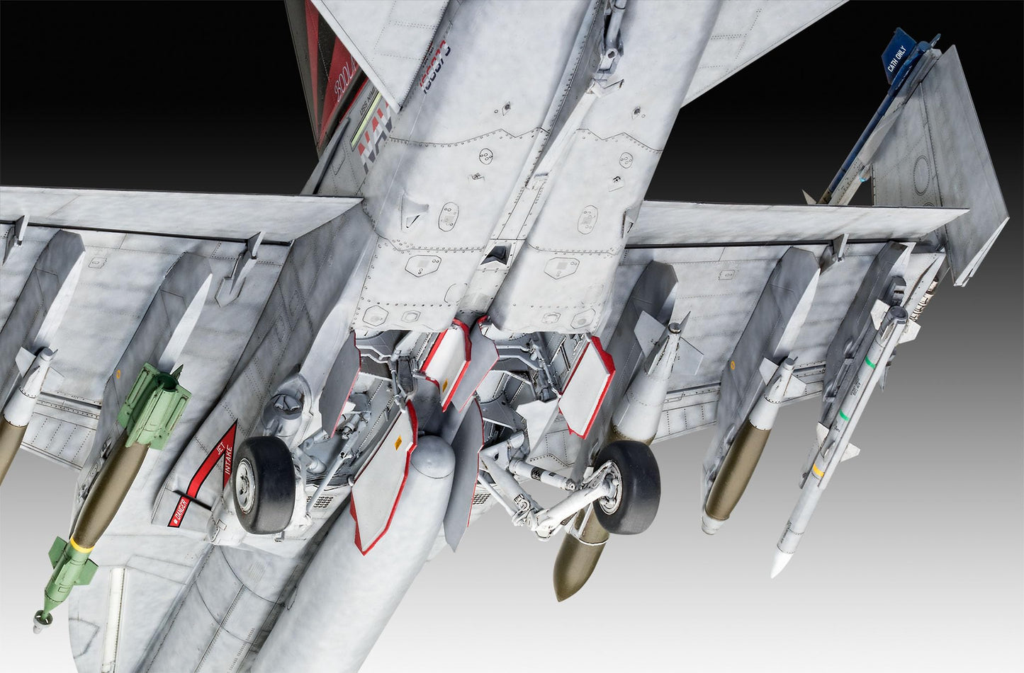 Revell RV03847 F/A-18F Super Hornet Plastic Model kit, Unvarnished