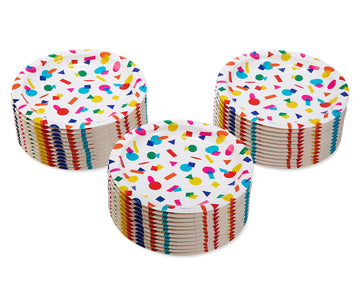 American Greetings Rainbow Party Supplies, Dessert Plates (36-Count)