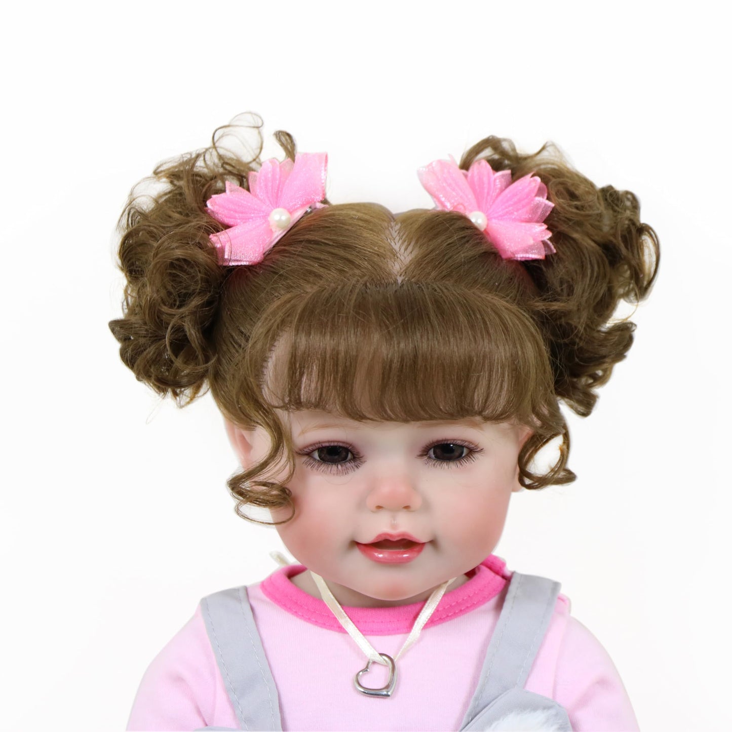 Wawa-Haokeai Baby Dolls Girl,22 In Realistic Newborn Baby Doll, Smiles Doll,Adorable Lifelike Babies,Full Soft Vinyl Reborn Toddler With Koala Toy Gifts Set For Children Kids Age 3+