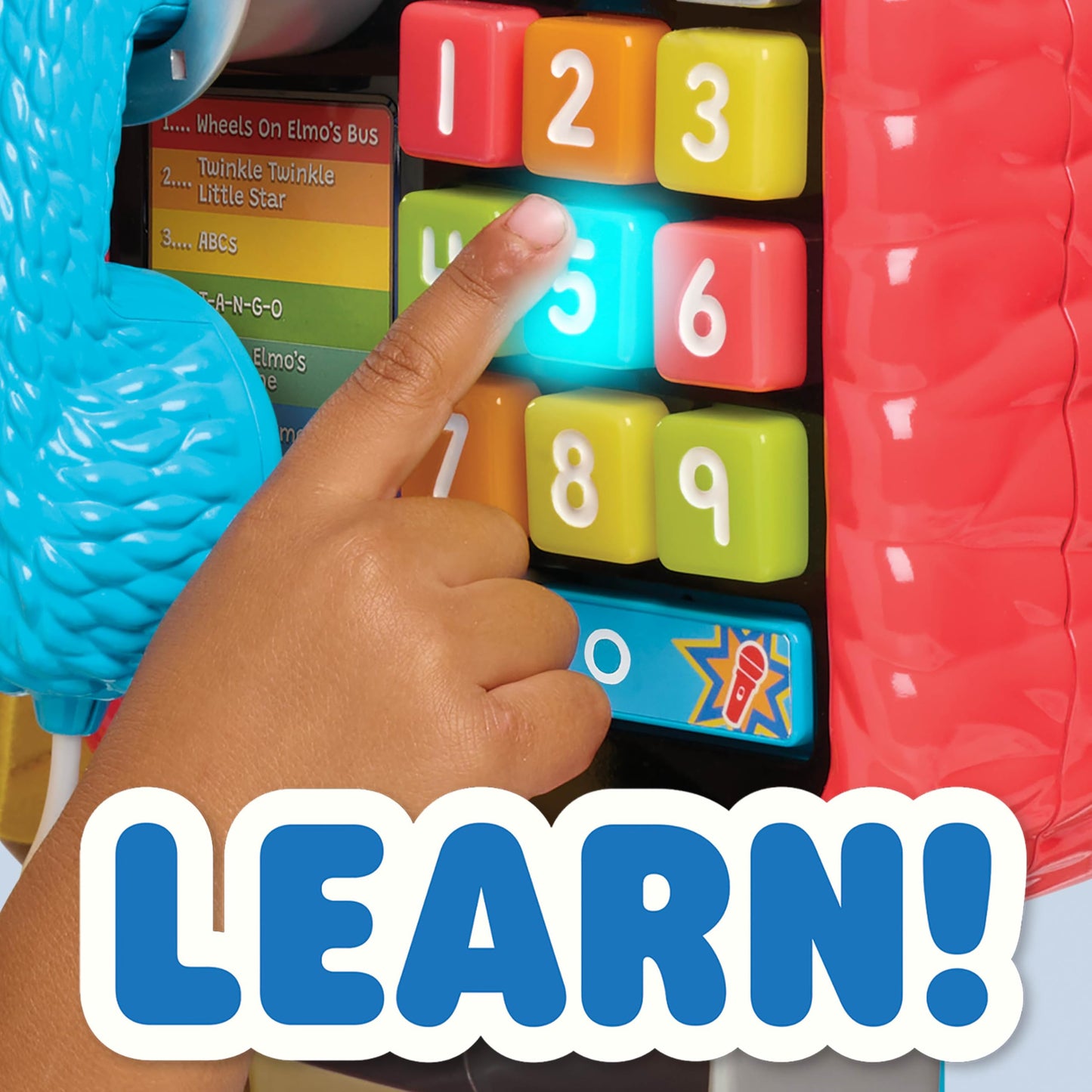 Sesame Street Elmos Sing & Learn 17.5 Inch Playphone, Learning And Education, Kids Toys For Ages 2 Up By Just Play