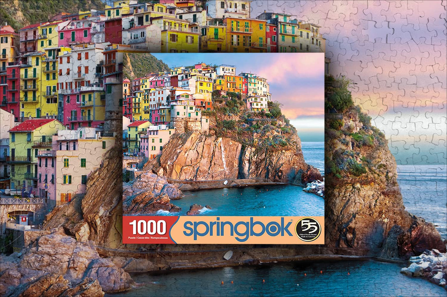 Springbok'S 1000 Piece Jigsaw Puzzle Cliff Hangers, Multi