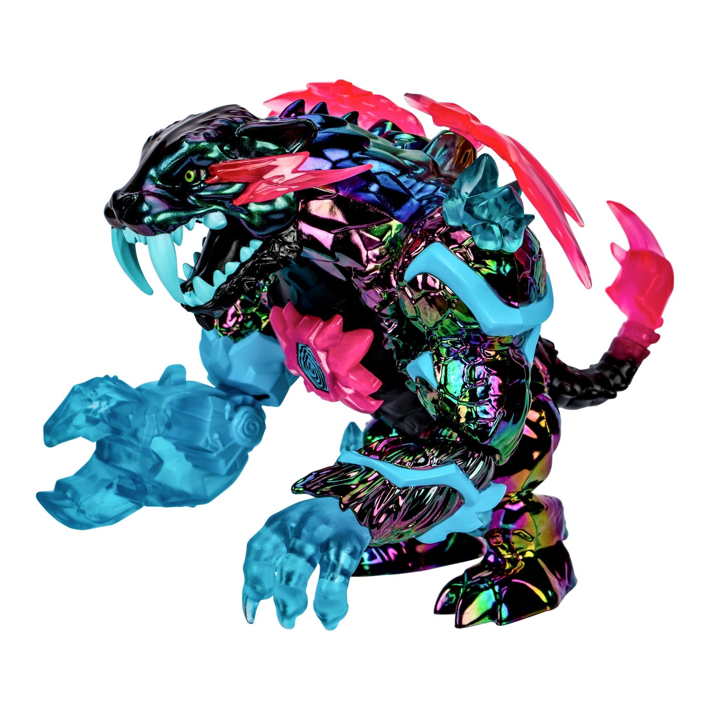 MrBeast Lab Apex Beast Neon Panther Collector Figure, Standing at 6.5 Inches/16.5cm Tall, with Extreme Detailing, Premium Packag