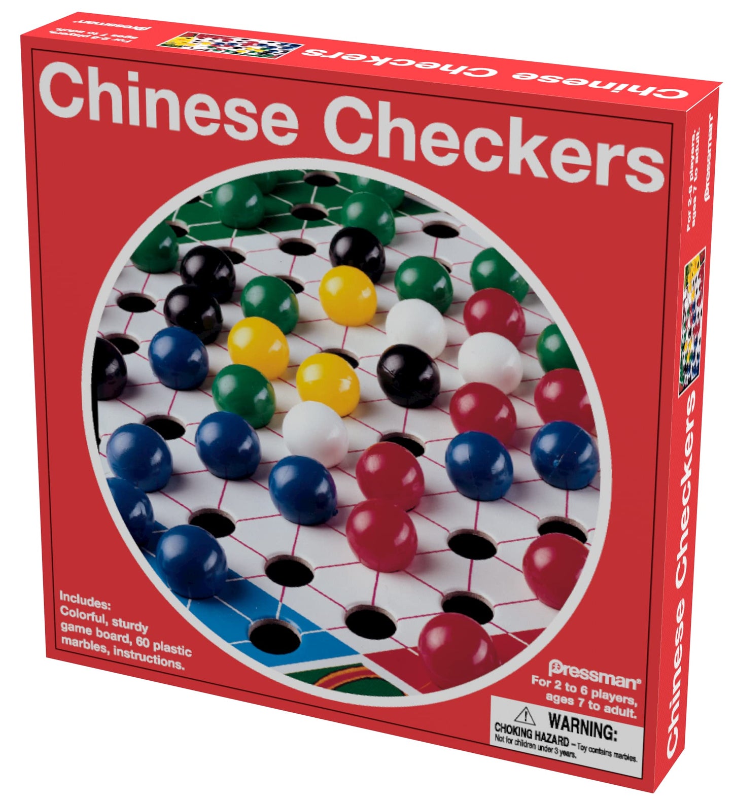 Chinese Checkers - Classic Game Of Strategy For 2-6 Players By Pressman