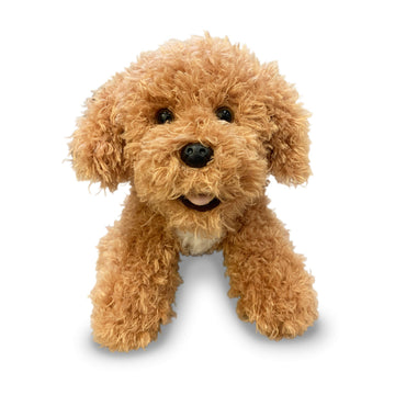 Aurora Super Soft Plush Dog Toy - Cream Labrador Puppy, 13 Inches, Cuddly Companion for Kids & Adults, Perfect for Grandparents