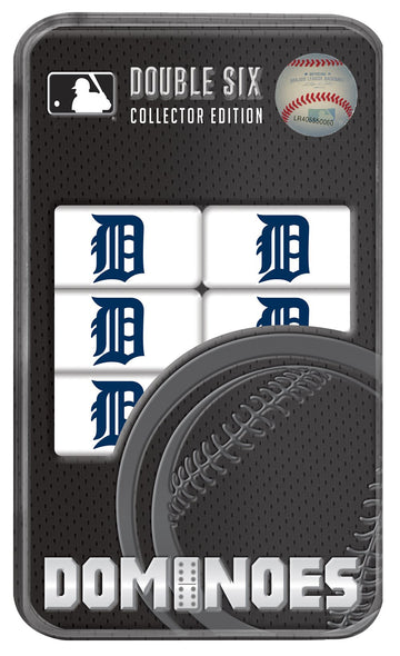 MasterPieces Officially Licensed MLB Detroit Tigers 28 Piece Dominoes Game for mature-themeds