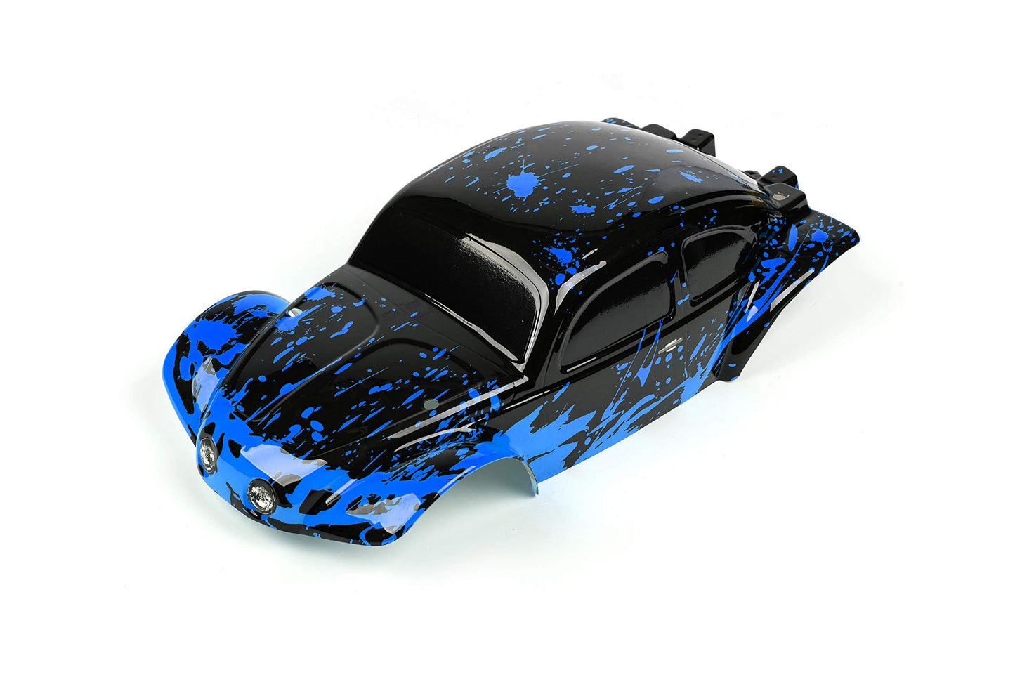 SummitLink Custom Body Muddy Blue Over Black Compatible for 1/10 Slash 4x4 VXL 2WD Slayer RC Car or Truck (Truck not Included) S