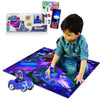 Pj Masks Kids Mega Mat With Vehicle Set For - Bundle Playmat Vehicle, Stickers And More (Pj Play Mats)