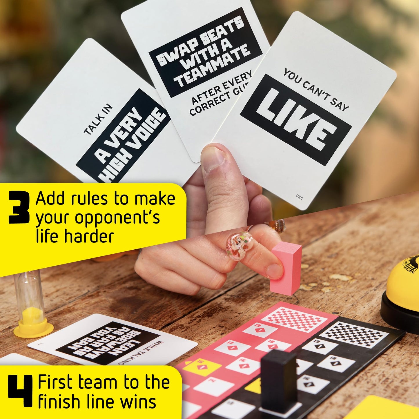 Big Potato You Can't Say UMM Board Game - Hilarious Family Fun, Cardstock Material, Perfect for Parties and Gatherings