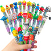 Lshfwn Mini Multicolor Pen in One,4-in-1 Cute Pens for Kids,20 Pcs Ballpoint Pens for Children Birthday Party,Fun Gifts Assorted