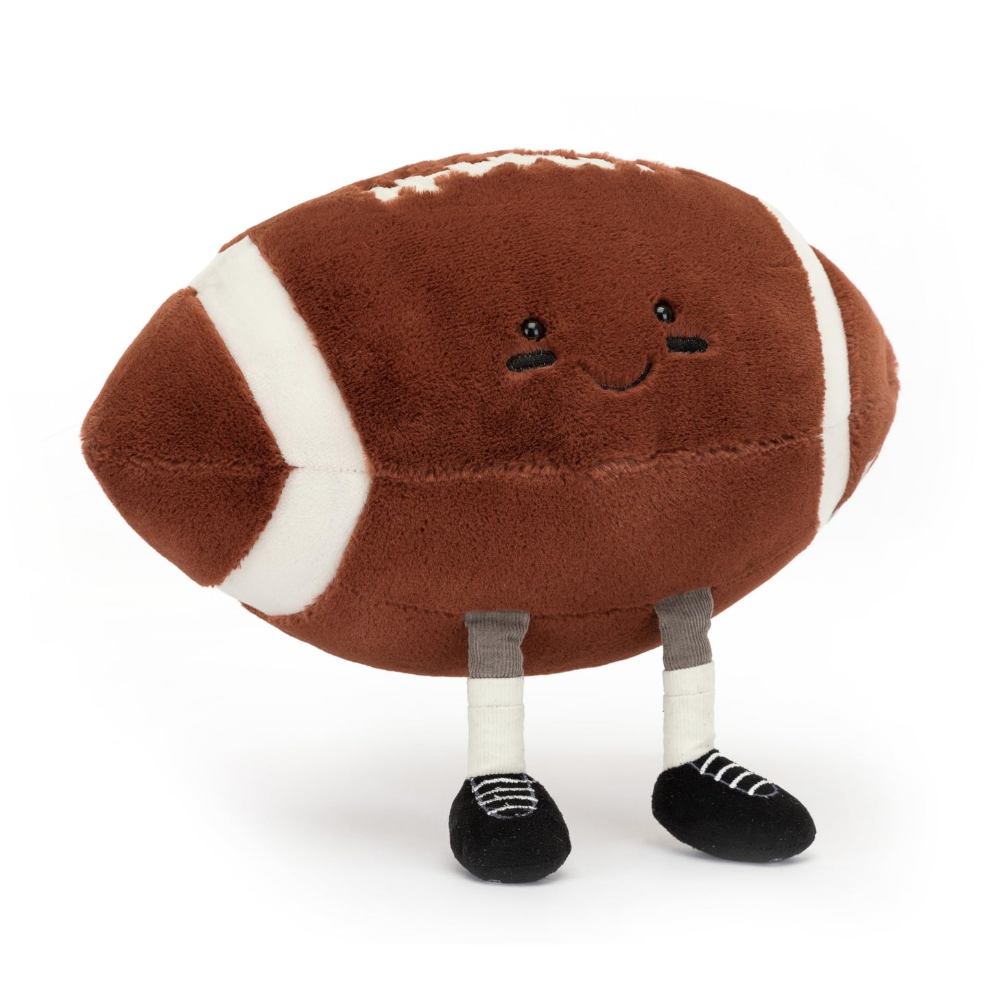Jellycat Amuseables Football Stuffed Toy, 11 Inches - Football Plush Gift For Sports Fans