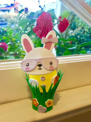 Funiverse Bulk 18 Sets of Easter Egg Decorating Foam Kids Craft Kits (Easter Eggs Not Included) - Over 700 Pieces of No Mess. No