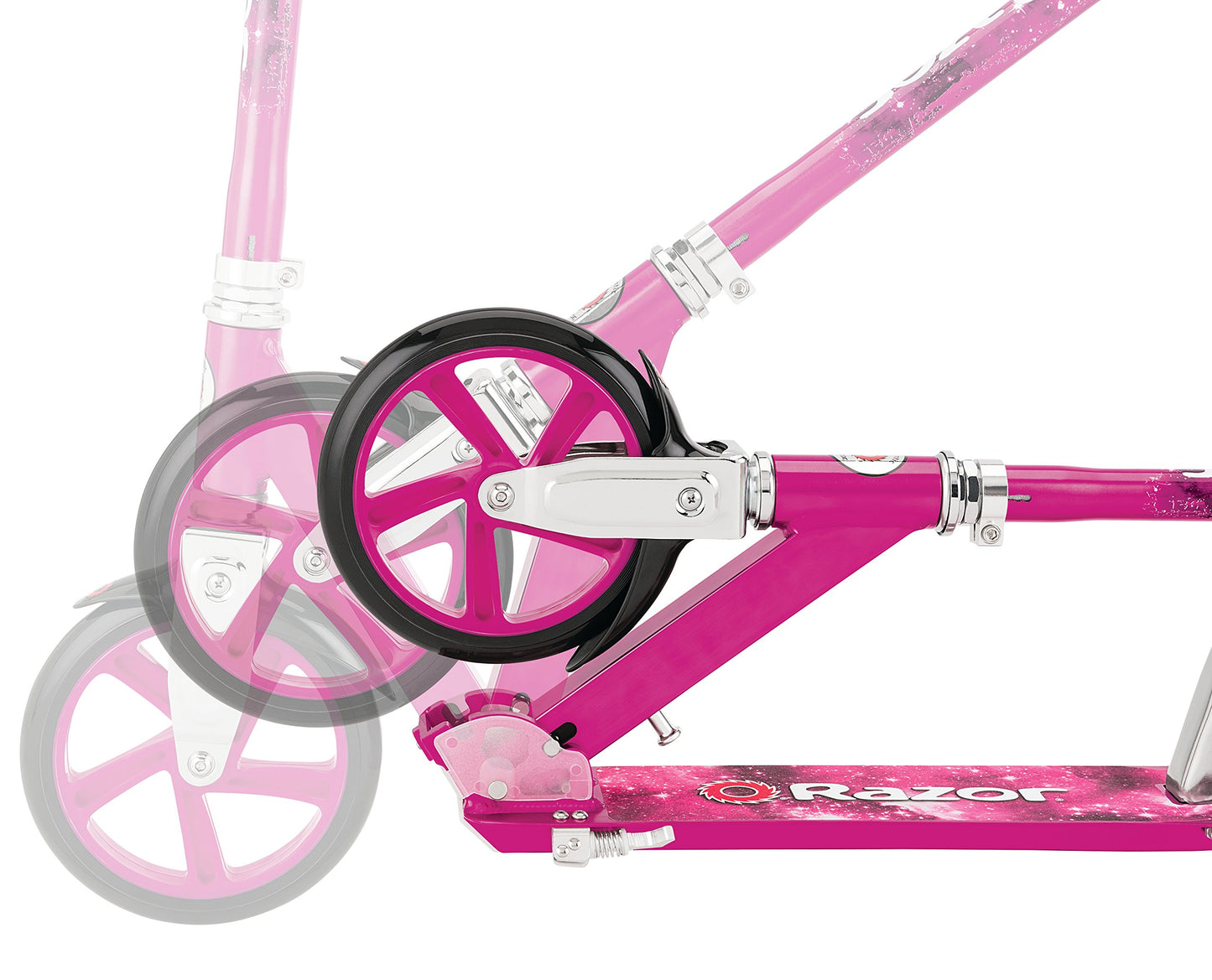 Razor A5 Lux Kick Scooter - Pink