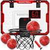 Watudou Basketball Hoop Indoor For Kids, Indoor Basketball Hoop With 4 Balls & 3 Modes Scoreboard For Kids Teens 3-5 6-8 8-12, B