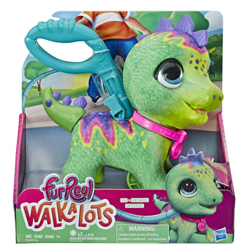 FurReal Walkalots Big Wags Dino - Interactive Multicolor Pet Toy for Kids (E8726)