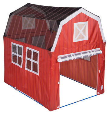 Pacific Play Tents 60810 Barnyard Playhouse Tent, 48'' X 38'' X 48'', Multi