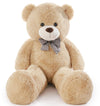 Poutmac Big Teddy Bear 4Ft Giant Soft Stuffed Animals Cute Plush Toy For Girlfriend Women Kids For Valentine'S Christmas Birthda