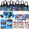60Pcs Video Game Party Favors Gamer Birthday Party Supplies For Kids Non Woven Bags Silicone Bracelet Stamper Keychain Glow Sticker Game On Gift Goodie Treat Bag Fillers Boy Gaming Party Favors