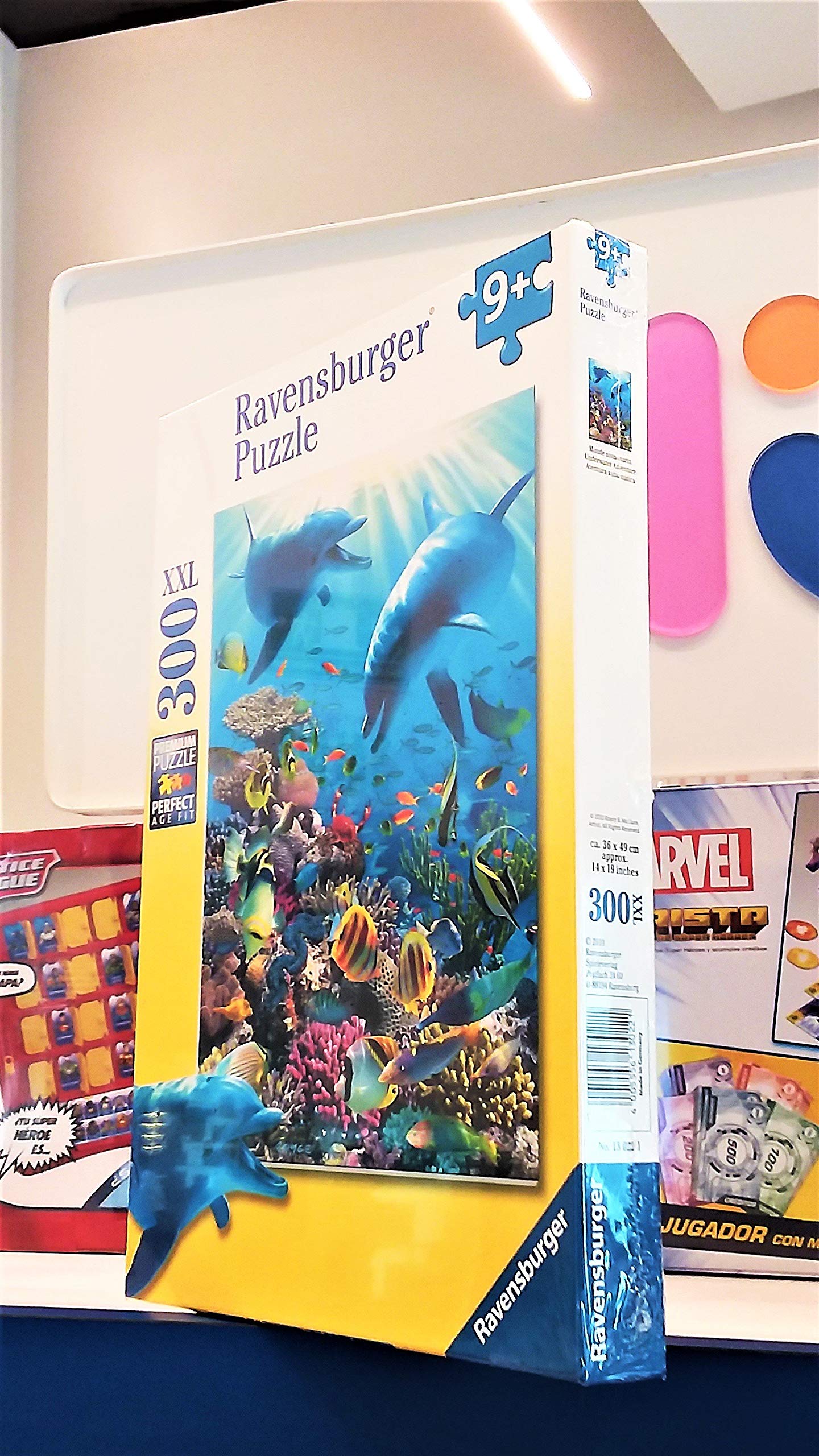 Ravensburger Underwater Adventure 300 Piece Xxl Jigsaw Puzzle For Kids | Unique Piece Design | Enhances Concentration & Creativity | Fsc Certified Eco-Friendly Toy
