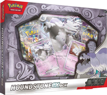 Pok  Mon Tcg: Houndstone Ex Box - 4 Packs, Promos