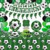 233 Pack Soccer Party Supplies Soccer Party Decorations Boys Sports Theme Birthday Decor Soccer Theme Tableware Set - Soccer Pla