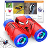 JovialToyz Kids Binoculars with Compass & Bird Watching Manual, Red, Ideal for Ages 3-8, Perfect Outdoor Gift for Boys & Girls
